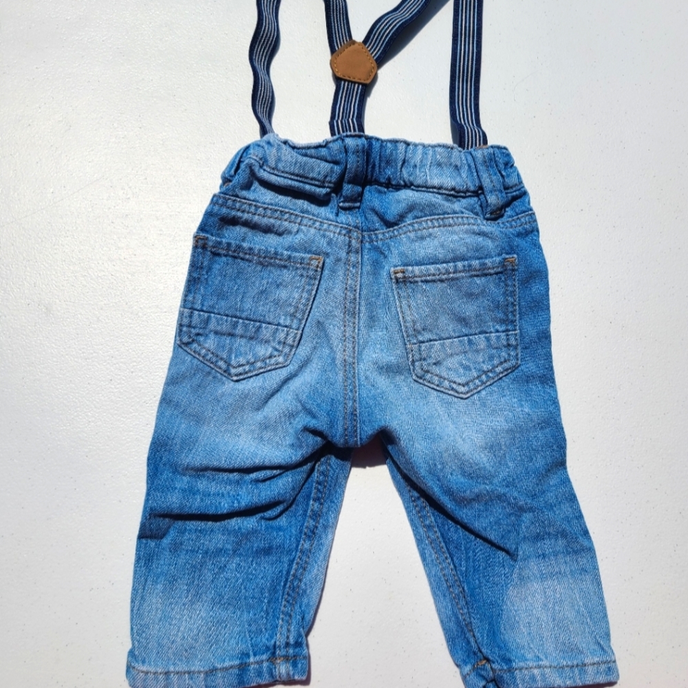 H&M pants with suspenders